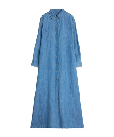 7 For All Mankind Button Shirt Dress