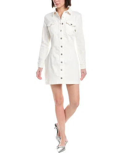 7 For All Mankind Button Up Dress In Multi