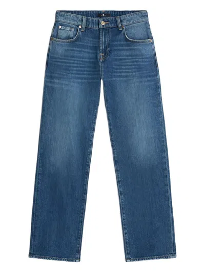 7 For All Mankind Calie Denim Straight Jeans