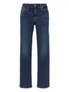 7 For All Mankind Calie Five-pocket Jeans In Blue