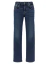 7 For All Mankind Calie Five-pocket Jeans In Blue