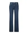 7 For All Mankind Retro Chic Wide Leg Trousers In Blue