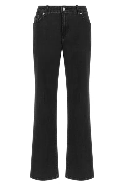7 For All Mankind 'calie' Jeans In Black