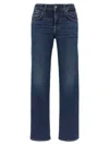 7 For All Mankind Blue Calie Jeans In Blue