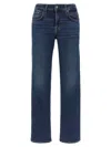 7 For All Mankind Blue Calie Jeans In Blue
