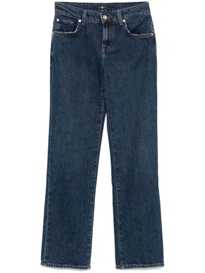 7 For All Mankind Calie Jeans In Blue