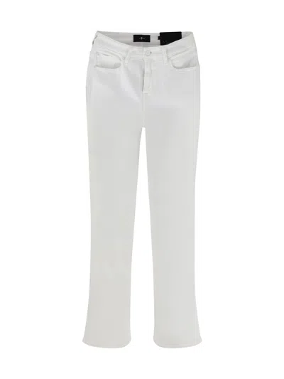 7 For All Mankind Calie Jeans In White