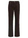 7 For All Mankind Calie Pants In Brown