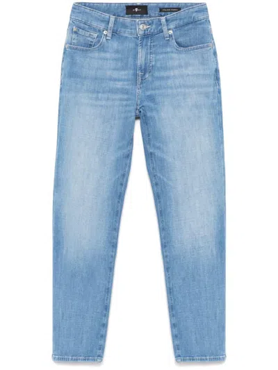 7 FOR ALL MANKIND 7 FOR ALL MANKIND CALIE STRAIGHNT CROPPED JEANS
