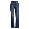 7 For All Mankind Calie Straight Cisco Luxe Vintage Jeans In Blue
