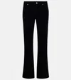 7 For All Mankind Calie Straight Corduroy Flared Jeans