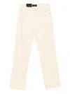 7 For All Mankind Calie Straight Leg Corduroy Pants Clothing In Neutral