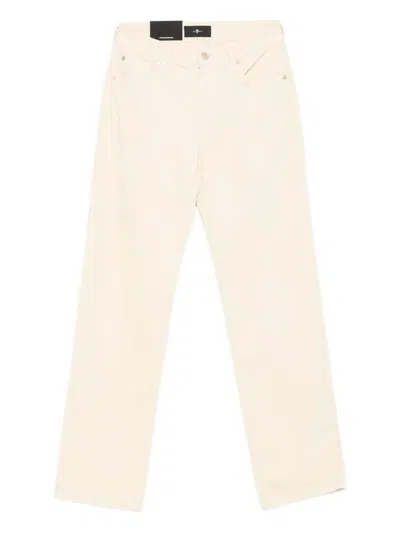 7 FOR ALL MANKIND 7 FOR ALL MANKIND CALIE STRAIGHT LEG CORDUROY PANTS CLOTHING