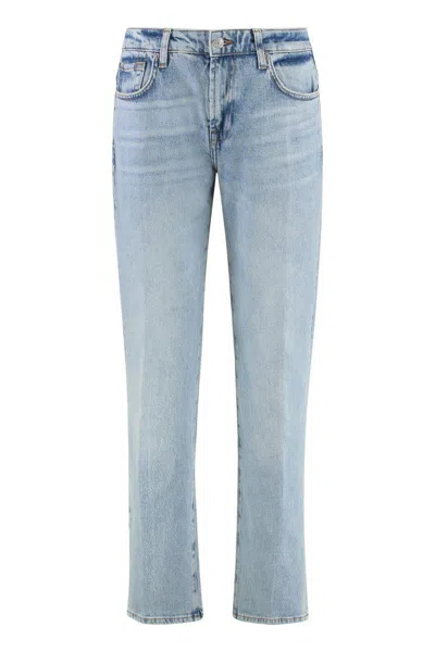 7 For All Mankind Calie Straight Leg Jeans