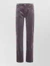 7 For All Mankind Calie Straight Leg Trousers Five Pocket In Brown