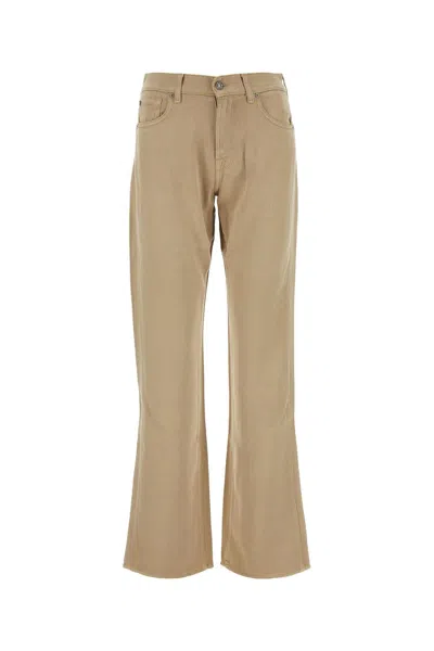 7 FOR ALL MANKIND CAMEL TENCEL TESS PANT