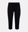 7 For All Mankind Capri Mid-rise Skinny Jeans