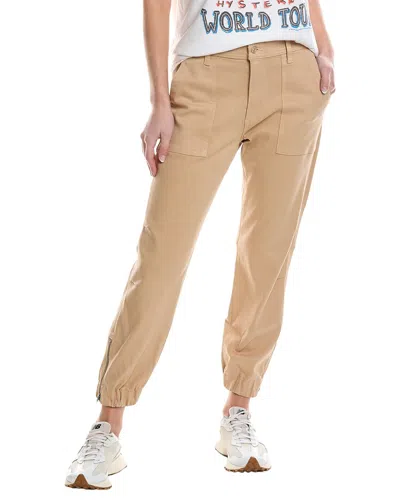 7 For All Mankind Caramel Coated Boyfriend Jogger Jean In Multi