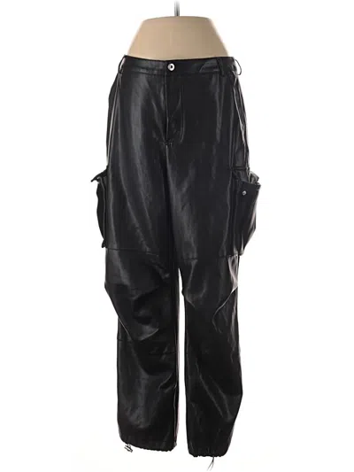 Pre-owned 7 For All Mankind Cargo Pants In Black