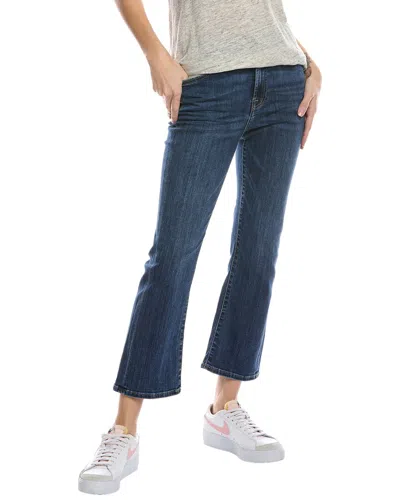 7 For All Mankind Carmelia Broken Twill High Rise Slim Kick Jean In Blue