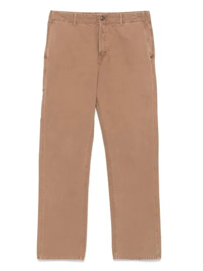 7 FOR ALL MANKIND `CARPENTER CHINO CANVAS KHAKI` CHINO PANTS