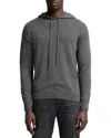 7 For All Mankind Cashmere Hoodie In Gray