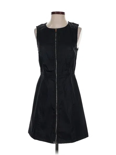 Pre-owned 7 For All Mankind Casual Dress In Black