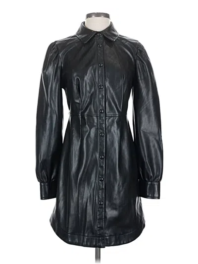 7 For All Mankind Casual Dress In Black