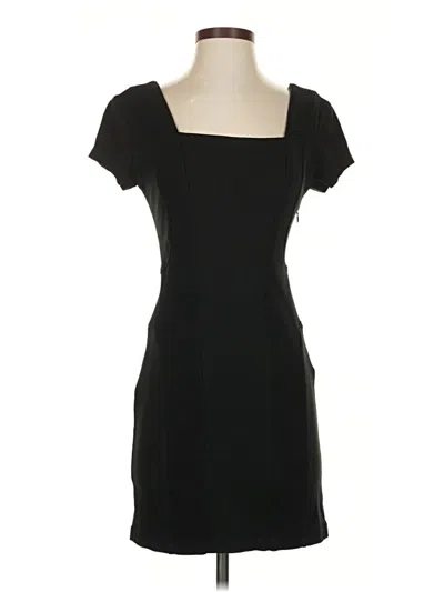 Pre-owned 7 For All Mankind Casual Dress In Black