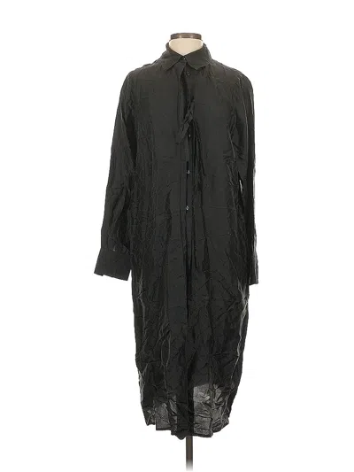 Pre-owned 7 For All Mankind Casual Dress In Black
