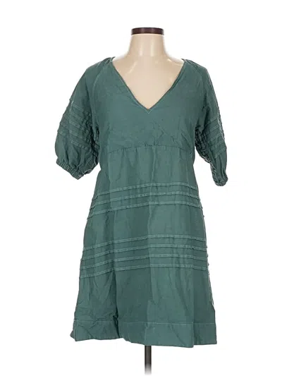 Pre-owned 7 For All Mankind Casual Dress In Blue