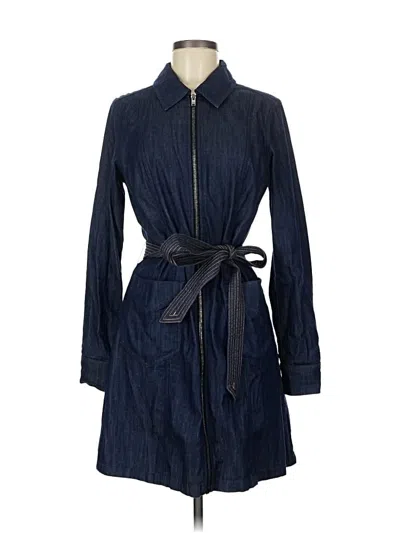 Pre-owned 7 For All Mankind Casual Dress In Blue