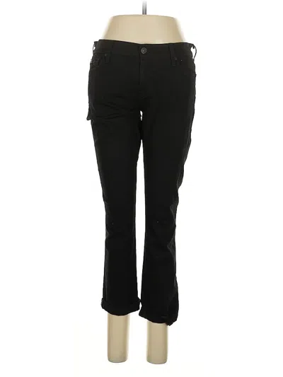 Pre-owned 7 For All Mankind Casual Pants In Black