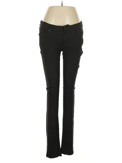 Pre-owned 7 For All Mankind Casual Pants In Black