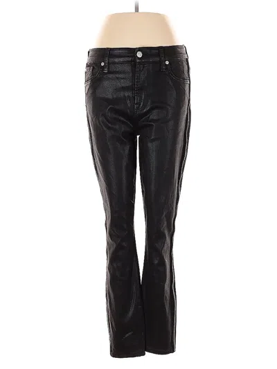 Pre-owned 7 For All Mankind Casual Pants In Black