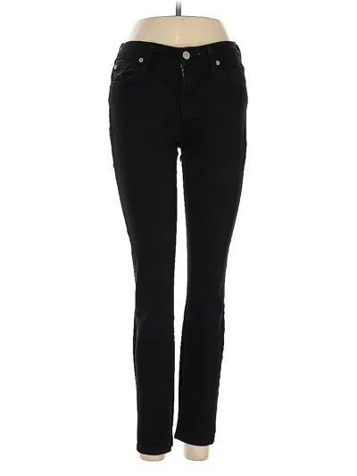 Pre-owned 7 For All Mankind Casual Pants In Black