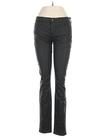 Pre-owned 7 For All Mankind Casual Pants In Black