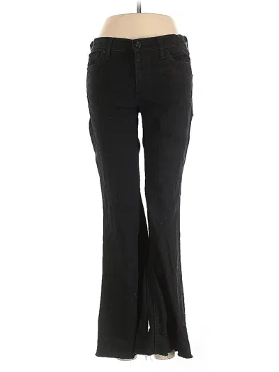 Pre-owned 7 For All Mankind Casual Pants In Black