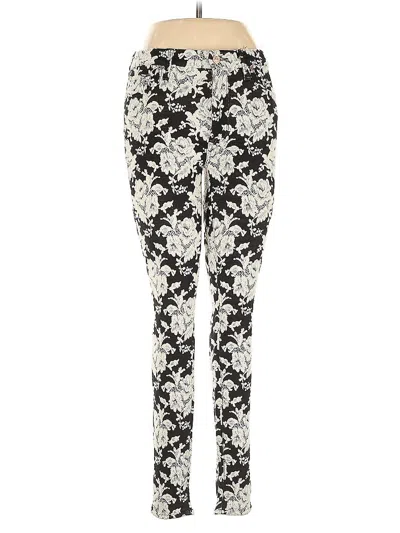 Pre-owned 7 For All Mankind Casual Pants In Black