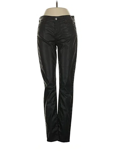 Pre-owned 7 For All Mankind Casual Pants In Black