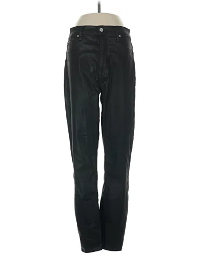 Pre-owned 7 For All Mankind Casual Pants In Black