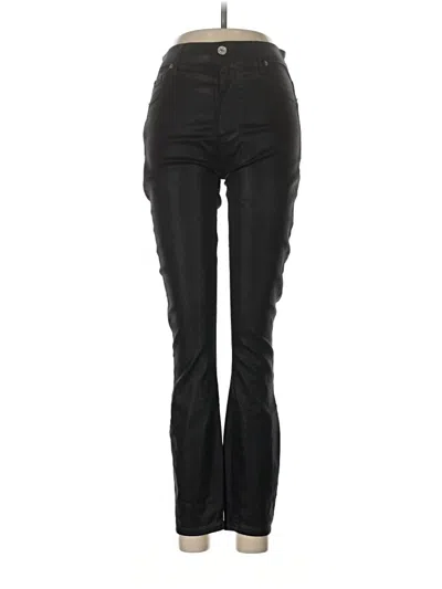 Pre-owned 7 For All Mankind Casual Pants In Black