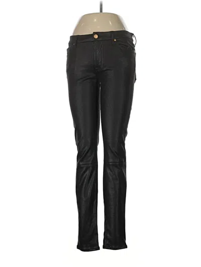 Pre-owned 7 For All Mankind Casual Pants In Black