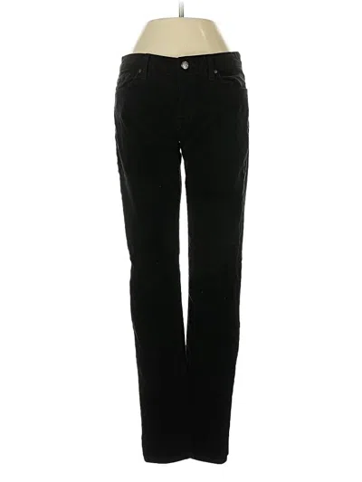 Pre-owned 7 For All Mankind Casual Pants In Black