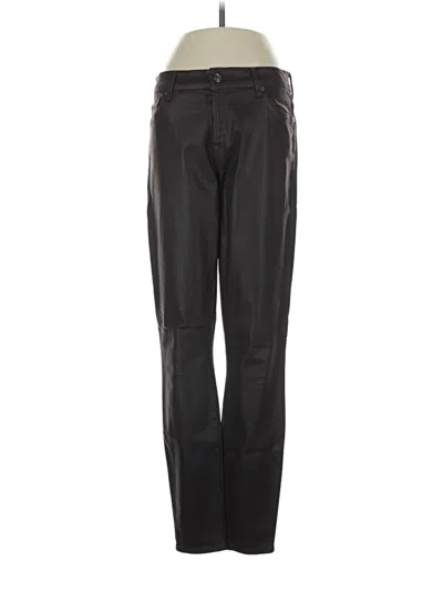 Pre-owned 7 For All Mankind Casual Pants In Black