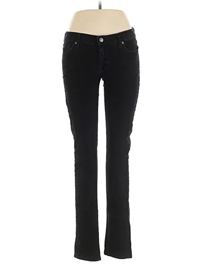 Pre-owned 7 For All Mankind Casual Pants In Black