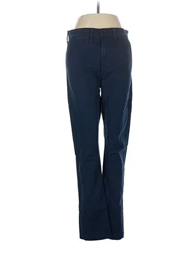 Pre-owned 7 For All Mankind Casual Pants In Blue