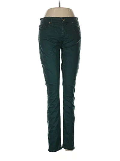 Pre-owned 7 For All Mankind Casual Pants In Blue
