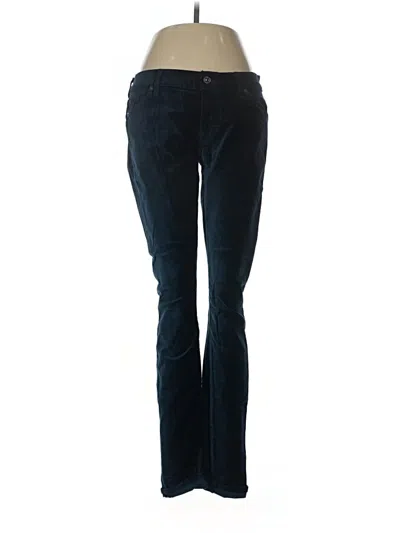 Pre-owned 7 For All Mankind Casual Pants In Blue