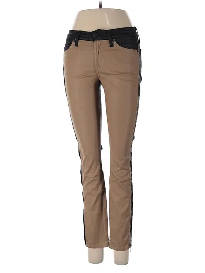 Pre-owned 7 For All Mankind Casual Pants In Brown